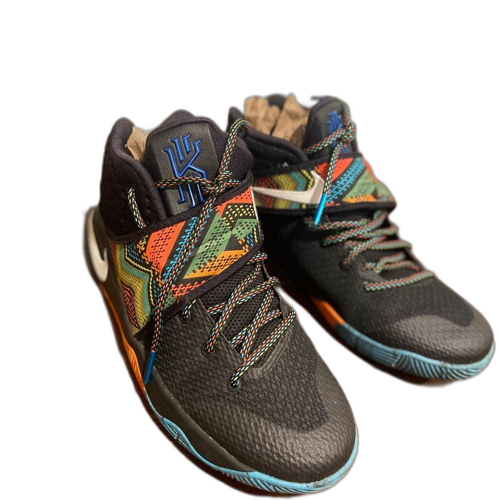 Nike Kyrie BHM 828375-099 Basketball shoes Power of One Size 6.5Y Sport